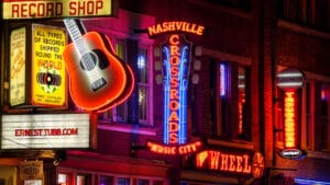 Walking along Honky Tonk Highway in nashville is one of the #1-rated things to do in Nashville